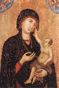 Madonna with Child and Two Angels (Crevole Madonna) dfg